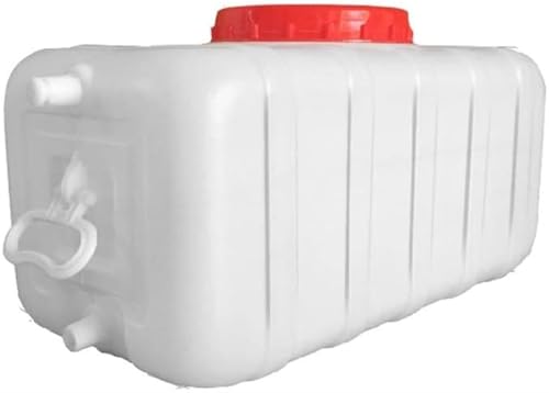 JIESOO Wassertank aus dickem Kunststoff, 50 l/100 l/150 l/200 l, Notfall-Wasserspeicher, Camping und Wandern, Wasserspeicher, Eimer, Regenwassersammeltank (150 l) von JIESOO