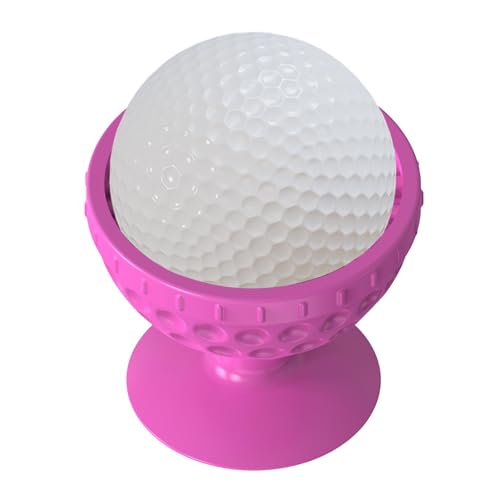 JINGAN Golfballreiniger, weiche Silikonbürste für Golfball mit Saugnapf-Unterseite, innovative Reinigungsbürste für Golfball, multifunktionales tragbares Golf-Zubehör für Golfliebhaber von JINGAN