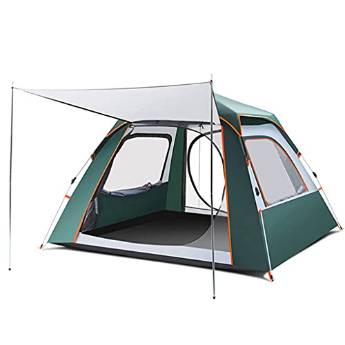 Automatische Instant-Pop-Up-Zelte, Outdoor-Picknick-Camping-Kuppelzelt für 3–4 Personen, belüftet, sonnengeschützt, regengeschützt, großer Raum Beauty Comes von JINMUXUAN