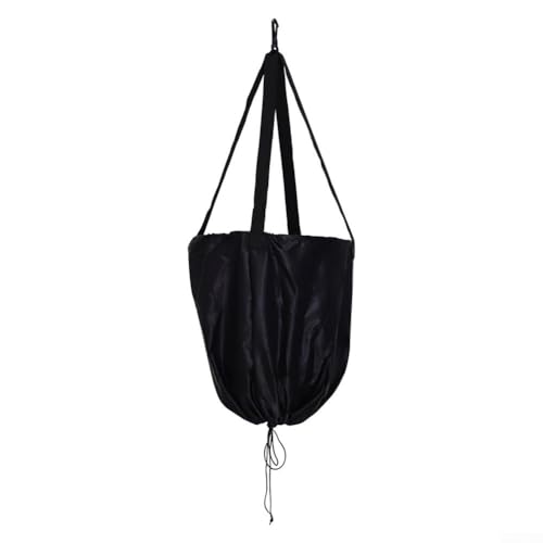 Drag Swim Fallschirm, verstellbarer Gürtel für effektives Schwimmtraining, Material (schwarz) von JINSBON