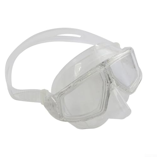 Einfach zu tragen, leichtes Material, Schnorchelbrille, Weitsicht-Tauchausrüstung (transparent) von JINSBON
