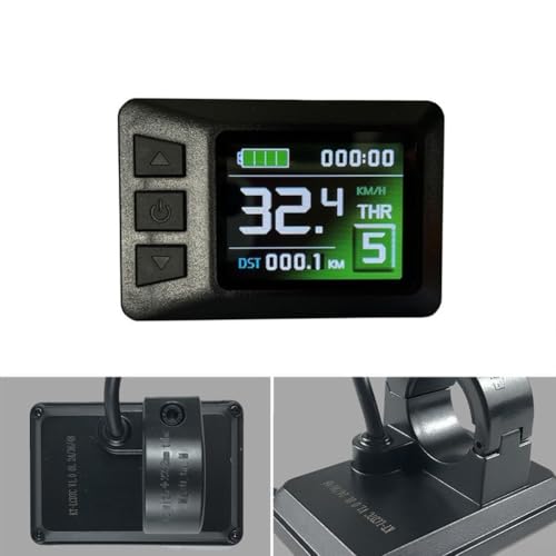 Schlankes Design E-Bike-Meter und leistungsstarkes 22A-Controller-Paket für DIY-Projekte (LCD+KTcontroller 22A) von JINSBON