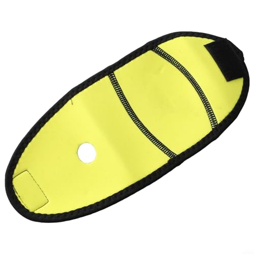 Schnorcheln Tauchregler Kopfbedeckung Neopren Staubschutz Passform (Gelb) von JINSBON
