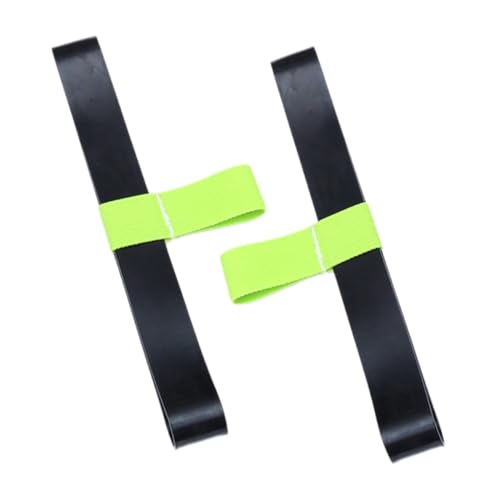 JISADER 2X Tauchen Halteband Zylinderschlauch Halteband, Bindeband Gummi Scuba Einfach zu Bedienen, Halteband für 6L Zylinder, Grün von JISADER