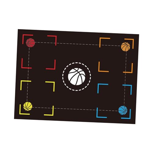 JISADER Basketball-Trainingsmatte für Kinder und Erwachsene, Spieler, rutschfeste Gummi-Trainingsmatte mit geräuschloser Stoßdämpfung, 94cmx67cm JISADER Basketball-Trainingsmatte für Kinder und Erwachsene, Spieler, rutschfeste Gummi-Trainingsmatte mit geräuschloser Stoßdämpfung, 94cmx67cm von JISADER