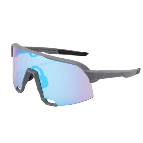 JISADER Fahrradbrille, Sonnenbrille, winddicht, leicht, für Erwachsene, Schutzbrille für Golf, Klettern, Skifahren, Baseball, Radfahren, Stil D von JISADER