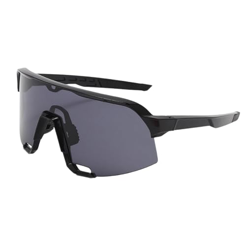 JISADER Fahrradbrille, Sonnenbrille, winddicht, leicht, für Erwachsene, Schutzbrille für Golf, Klettern, Skifahren, Baseball, Radfahren, Stil b von JISADER