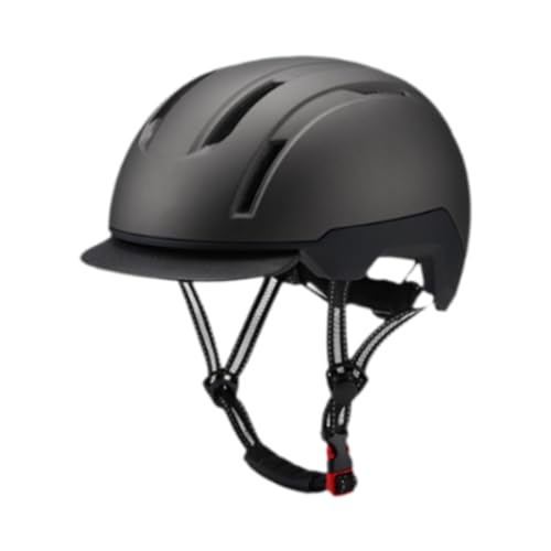 JISADER Fahrradhelm Rennradhelm Skatinghelm Multifunktions-Einstellbarer Kopfumfang für Outdoor-Aktivitäten Kinder, Schwarz von JISADER