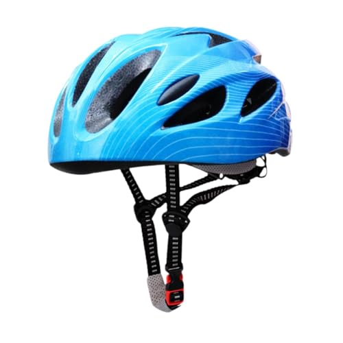 JISADER Fahrradhelm für Kinder Rennradhelm Schutz Bessere Dämpfung Kinderfahrradhelm für Rollschuhlaufen Outdoor-Sport, Blau JISADER Fahrradhelm für Kinder Rennradhelm Schutz Bessere Dämpfung Kinderfahrradhelm für Rollschuhlaufen Outdoor-Sport, Blau von JISADER