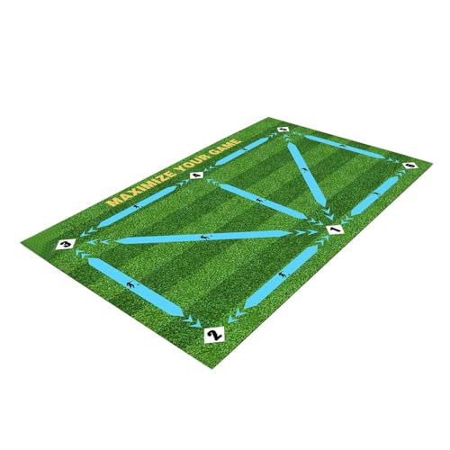 JISADER Fußball Trainingsmatte Kinder, Kinderteppich Fußballstadion Grün, Kurzflor Teppich Kinderzimmer Weich, Spielteppich Babyzimmer Babyteppich für Jungen & Mädchen, 80 Cmx120 cm JISADER Fußball Trainingsmatte Kinder, Kinderteppich Fußballstadion Grün, Kurzflor Teppich Kinderzimmer Weich, Spielteppich Babyzimmer Babyteppich für Jungen & Mädchen, 80 Cmx120 cm von JISADER
