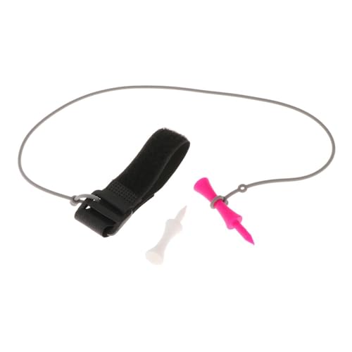 JISADER Golf-Tee-Aufhänger, Golf-Tee-Halter mit Seil, kompakter Golf-Tee-, Golfball-Zubehör für im Fitnessstudio im Freien JISADER Golf-Tee-Aufhänger, Golf-Tee-Halter mit Seil, kompakter Golf-Tee-, Golfball-Zubehör für im Fitnessstudio im Freien von JISADER