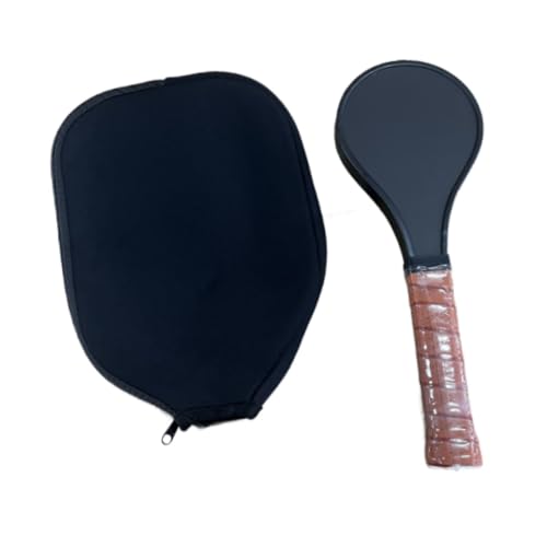 JISADER Pickleball Sweet Paddle Pickleball-Schläger für Anfänger und Fortgeschrittene Pickleball-Schläger, Brown W Paddle Cover von JISADER