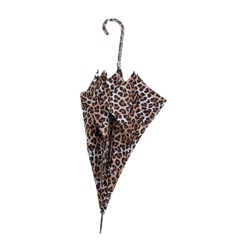 JISADER Retro Regenschirm mit Leopardenmuster Winddicht, Travel Umbrella Leopard Print Windproof Langer Griff Tragbar, Ultralight Rain Umbrella Big für Damen, Herren, Mädchen, Reisen, Outdoor JISADER Retro Regenschirm mit Leopardenmuster Winddicht, Travel Umbrella Leopard Print Windproof Langer Griff Tragbar, Ultralight Rain Umbrella Big für Damen, Herren, Mädchen, Reisen, Outdoor von JISADER