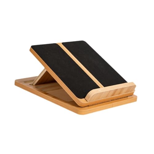 JISADER Schrägbrett aus Holz, Schrägbrett, Wadenstrecker, Keilbrett, rutschfeste Oberfläche, Fußstrecker, Schrägbrett, Übung, Yoga, Sport JISADER Schrägbrett aus Holz, Schrägbrett, Wadenstrecker, Keilbrett, rutschfeste Oberfläche, Fußstrecker, Schrägbrett, Übung, Yoga, Sport von JISADER