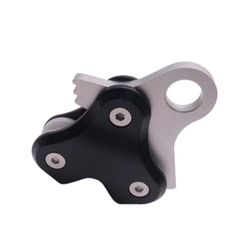 JISADER Scuba Tauchen Pulley Tauchen Zubehör Metall Seil Retractor Freediving Seil Release Gerät, Schwarz von JISADER