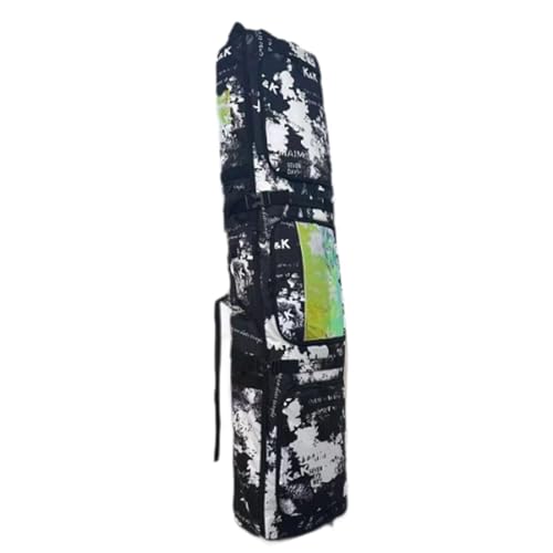 JISADER Snowboardtasche Skitasche mit Griff Länge verstellbar Doppelschulter Snowboardaufbewahrung Skitragetasche Snowboardträger, Grau von JISADER