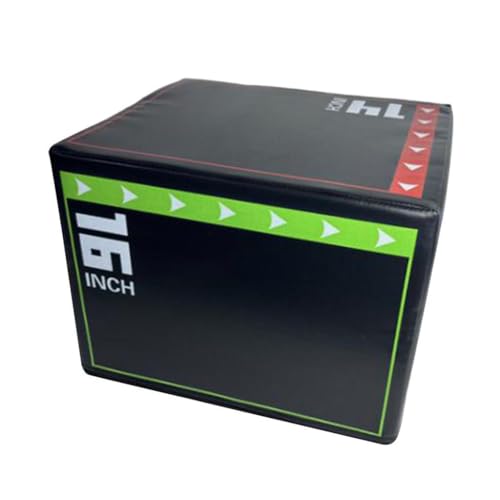 JISADER Sprungbox, Box, Plyo-Box 3 in 1 für Ausfallschritte, Konditionstraining, Krafttraining, Heim-Fitnessstudio, 40cmx30cmx35cm JISADER Sprungbox, Box, Plyo-Box 3 in 1 für Ausfallschritte, Konditionstraining, Krafttraining, Heim-Fitnessstudio, 40cmx30cmx35cm von JISADER