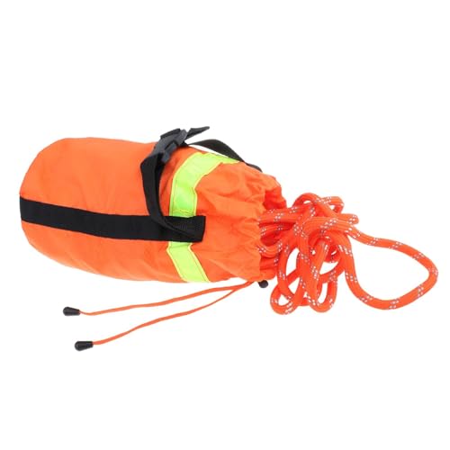 JISADER Wasserwerfbarer reflektierender Seilwurfsack, reflektierendes schwimmendes Seil, Notfall-Kajak-Schwimm-Driftgerät-Wurfleine, 16m Seil JISADER Wasserwerfbarer reflektierender Seilwurfsack, reflektierendes schwimmendes Seil, Notfall-Kajak-Schwimm-Driftgerät-Wurfleine, 16m Seil von JISADER