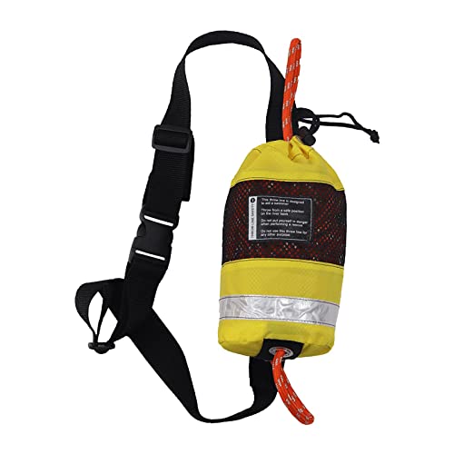 JISADER Wurfsack, schwimmendes Seil, gut, werfbare Schwimmvorrichtung, 16 m Ausrüstung für Kajak, Schwimmen, Segeln, Rafting, Outdoor-Zubehör JISADER Wurfsack, schwimmendes Seil, gut, werfbare Schwimmvorrichtung, 16 m Ausrüstung für Kajak, Schwimmen, Segeln, Rafting, Outdoor-Zubehör von JISADER