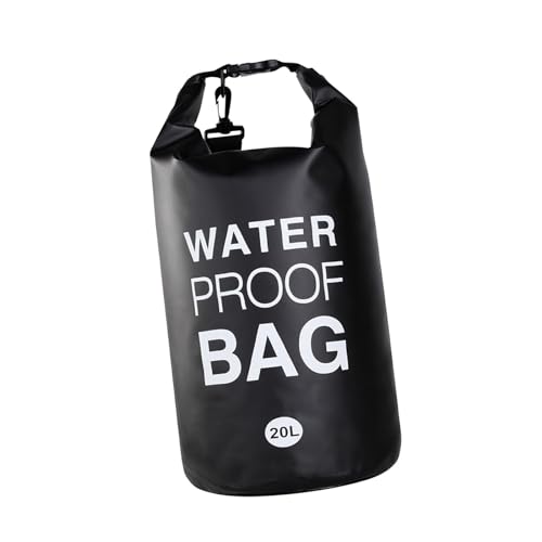 JISADER wasserdichte Dry Bag Float Wasserdichter Sack wasserdichte Aufbewahrungstasche für Rucksackreisen Wandern Schwimmen, 20L von JISADER