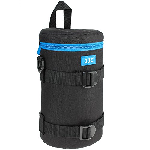 JJC DLP-6II Deluxe Lens Pouch Objektivköcher für Wechselobjektiv 113 x 240 mm von JJC