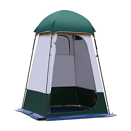 Camping-Toilettenzelt, Dusch-Sichtschutzzelt für Outdoor-Wechsel, Dressing, Angeln, Baden, Abstellraum, Zelte, grün von JLKCSEF