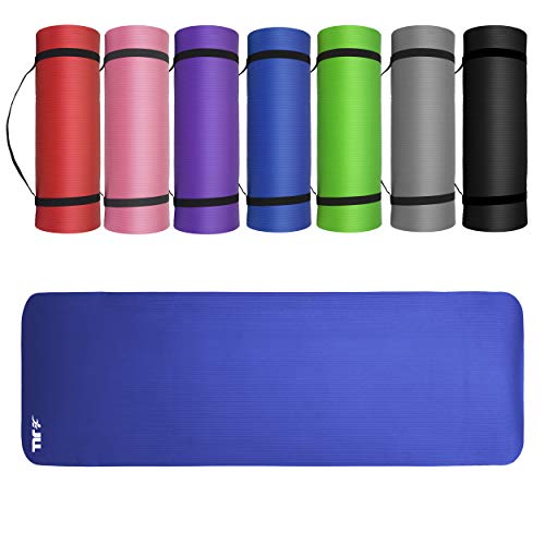 JLL® Yogamatte Rutschfest, Yoga Matte Dicker, Sportmatte für Zuhause, Pilates Matte für Frauen und Männer, 10mm Fitness Workout Matte für Yoga von JLL Fitness