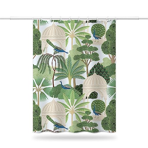 JMCYAG Shower Curtain Badezimmer Vorhang Plüschpunkt weiße Vorhänge für Wohnzimmer Schlafzimmer Tüll Vorhang für Fensterplatte (120x180 cm 90 g) Shower Curta von JMCYAG