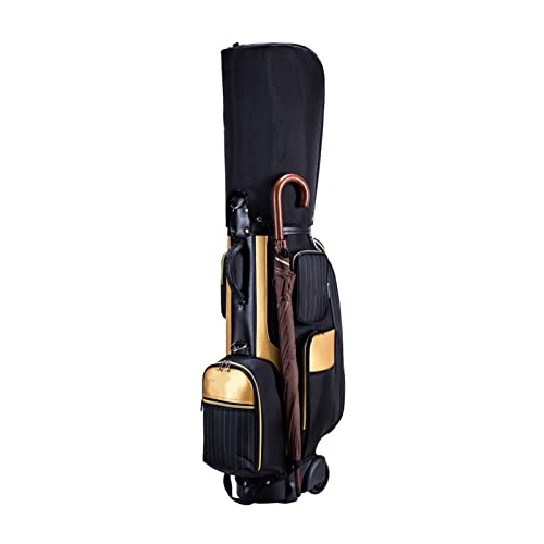 Herren-Golftasche, Golftasche mit Trolley und Rädern, leichte Golftasche, leicht zu reinigende Golftasche von JMOZHCD