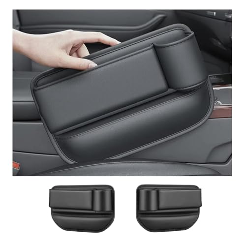 JNDPDNQL Auto-Lückenfüller-Organizer Für A&UDI A4 B9 S4 A5 S5 2020-2022 Leder Auto Stuhl Gap Organizer Aufbewahrungsbox Auto Innenraum Aufbewahrungstasche von JNDPDNQL