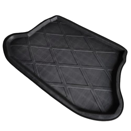 JNDPDNQL Kofferraum Bodenmatte Auto für k&ia Cerato Schrägheck 2008-2012 Auto Hinten Boot Cargo Mat Stamm Gepäck Matten Teppiche Pad Boden Liner Boot Teppich Auto Zubehör von JNDPDNQL