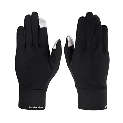 JNGUOSICN Warme Winterhandschuhe, Touchscreen-Handschuhe, Vollfinger-Thermo-Handschuhe, kaltes Wetter, Fahrradhandschuhe, warme Laufhandschuhe, Outdoor-Sporthandschuhe, Unisex, winddichte Handschuhe von JNGUOSICN