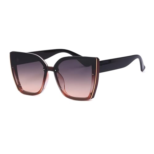 JNWHY Sonnenbrille Herren Sonnenbrille Mit Großem Rahmen Für Trendige Damen Modische Sonnenbrille Für Damen 4 JNWHY Sonnenbrille Herren Sonnenbrille Mit Großem Rahmen Für Trendige Damen Modische Sonnenbrille Für Damen 4 von JNWHY