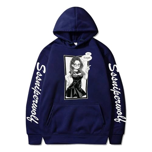 JNYEHSUI Hoodie SSSniperWolfHoodies Streetwear Männer und Frauen Harajuku Stil Hip Hop Sweatshirts Paare Kleidung Übergroße Lange Hülse Lose Hoodies XS-3XL-black||XS von JNYEHSUI