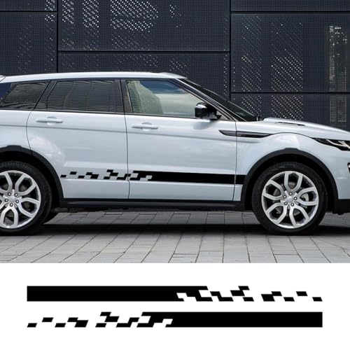 JOCHEN Auto Aufkleber Sport Grid Vinyl Film Aufkleber Karosserie Dekoration Auto Tuning Zubehör, für Land Rover Evoque F5 V2 l538 l551 2012-2022 von JOCHEN