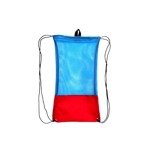 JOERBABU Nylon-Netz-Schwimmtasche für Herren, Damen und Kinder, Tauchausrüstung, Rucksäcke zum Schwimmen, Schnorcheln, Ausrüstungstasche, 20 kg Tragkraft von JOERBABU