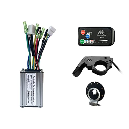 JOFUUM KT-15A Ebike Controller Kit 36 V 48 V 250 W für Elektrofahrrad Motor Umrüstsatz mit LED880 Display Thumb Throttle von JOFUUM