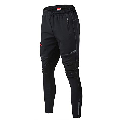 JOGVELO Fahrradhose Herren Lang, Radhosen Lang Winter für Männer, XL von JOGVELO