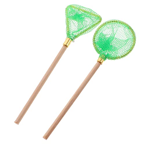 JOINPAYA 2st Mini-fischernetz Miniatur-fischernetz Fischernetz Für Kinder Winzige Hausverzierungen Mini-hausdekoration Fangnetz Für Kinder Mini-hausverzierung Netzwerk Light Green von JOINPAYA