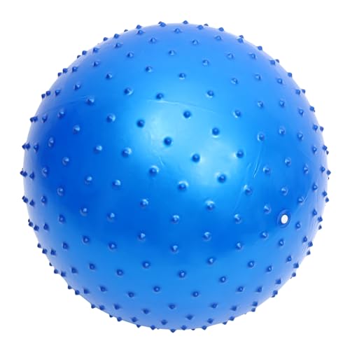 JOINPAYA Dornenball Yoga-Massageball Körpermassageball Sprungball Berufsball -Ball Stacheliger Massageball Geburtsball Stabilitätsball Trainingsball Yoga-Ball-Stuhl PVC Blue von JOINPAYA