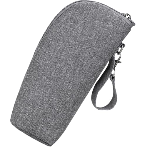 JOINPAYA Flaschentasche Thermobeutel für Babyflasche Isoliertaschen für Babyflaschen isoliertasche für babyflaschen thermotasche für babyflaschen Flasche Thermobeutel Oxford-Stoff Grey von JOINPAYA