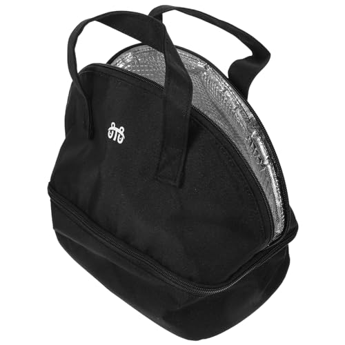 JOINPAYA Frische Tasche Milch Gefrierfähig Wärmer Flasche Taschen Die Einkaufstasche Reiserucksack Handtasche Lunchboxen Für Frauen Kühltasche Kleiner Kühler Black Polyester von JOINPAYA