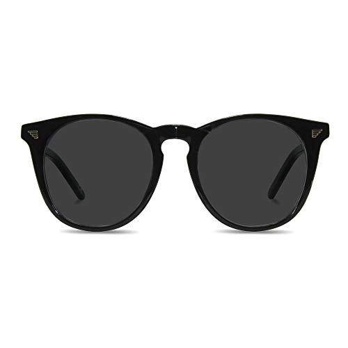 JOIUSS Deano Runde Sonnenbrille von Joiustm, Schwarz, Einheitsgröße JOIUSS Deano Runde Sonnenbrille von Joiustm, Schwarz, Einheitsgröße von JOIUSS