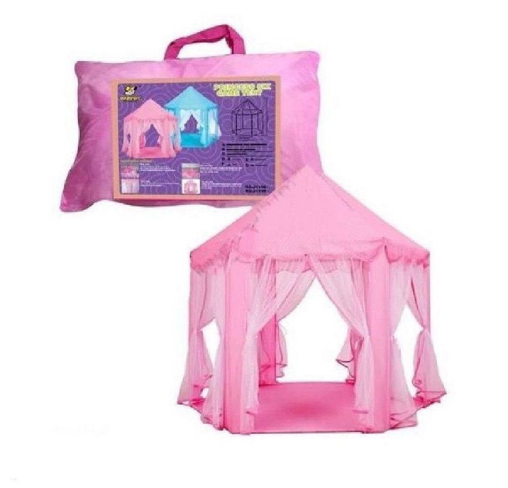 JOKA international Spielzelt Sechseckiges Kinderzelt, Prinzessinnenschloss rosa von JOKA international
