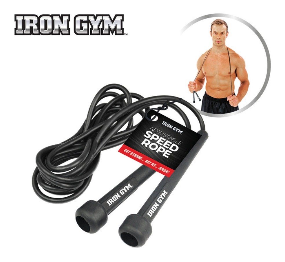 JOKA international Springseil Iron Gym Adjustable Speed Rope von JOKA international