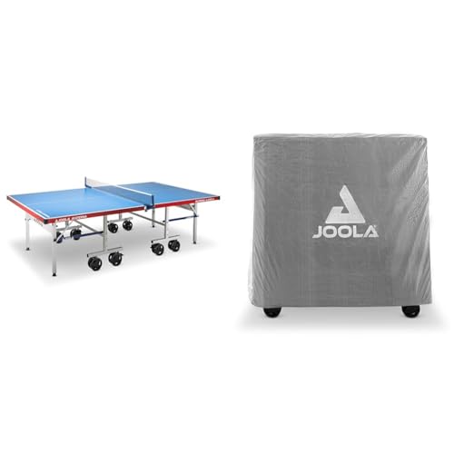 JOOLA 11650 Tischtennistisch ALUTERNA Profi Outdoor Tischtennisplatte Wetterfest 6 MM Aluminium-Kunststoffverbundoberfläche & 19900 Tischtennistisch Abdeckung Tischabdeckung, Schwarz, 150x160x50-80CM JOOLA 11650 Tischtennistisch ALUTERNA Profi Outdoor Tischtennisplatte Wetterfest 6 MM Aluminium-Kunststoffverbundoberfläche & 19900 Tischtennistisch Abdeckung Tischabdeckung, Schwarz, 150x160x50-80CM von JOOLA