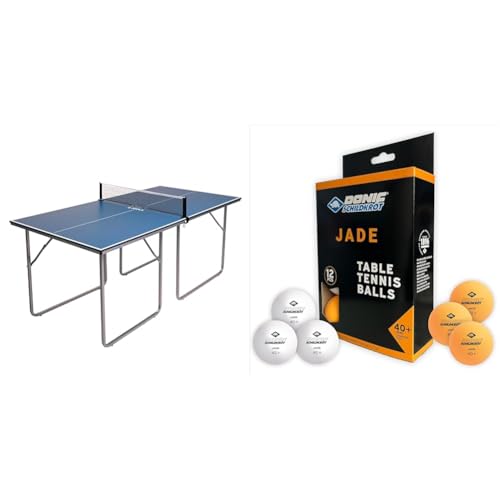 JOOLA 19110 Tischtennistisch AA8 & Schildkröt 618045 Unisex – Erwachsene Donic Tischtennisball Jade, Poly 40+ Qualität, 12 STK. im Polybag, 6 x weiß / 6X orange, Einheitsgröße JOOLA 19110 Tischtennistisch AA8 & Schildkröt 618045 Unisex – Erwachsene Donic Tischtennisball Jade, Poly 40+ Qualität, 12 STK. im Polybag, 6 x weiß / 6X orange, Einheitsgröße von JOOLA