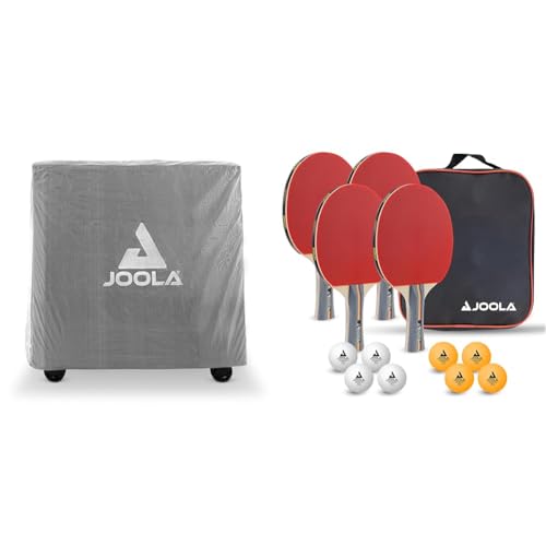 JOOLA 19900 Tischtennistisch Abdeckung Tischabdeckung Wetterfeste Schutzhülle Outdoor und Indoor, Schwarz, 150 x 160 x 50-80 CM & Unisex – Erwachsene Tisch Tennis-Set-54825 Tennis-Set, One Size JOOLA 19900 Tischtennistisch Abdeckung Tischabdeckung Wetterfeste Schutzhülle Outdoor und Indoor, Schwarz, 150 x 160 x 50-80 CM & Unisex – Erwachsene Tisch Tennis-Set-54825 Tennis-Set, One Size von JOOLA