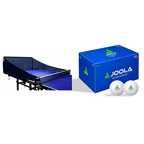 JOOLA 21128 Tischtennis Ball Fangnetz iPong TT Buddy für Tischtennis Roboter - Tischtennisball Auffangnetz für Ballmaschine & 44230 Tischtennisbälle Training 40+ Tischtennis Bälle 120er Karton, Weiss JOOLA 21128 Tischtennis Ball Fangnetz iPong TT Buddy für Tischtennis Roboter - Tischtennisball Auffangnetz für Ballmaschine & 44230 Tischtennisbälle Training 40+ Tischtennis Bälle 120er Karton, Weiss von JOOLA