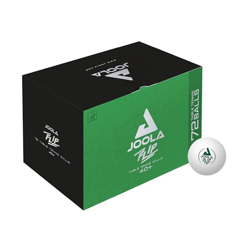 JOOLA 44287 Unisex – Erwachsene Flip 40+ Tischtennisbälle, weiß, One-Size JOOLA 44287 Unisex – Erwachsene Flip 40+ Tischtennisbälle, weiß, One-Size von JOOLA